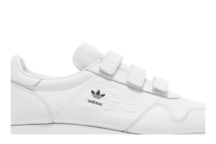 Кроссовки Adidas Beams x Spirit of the Games Velcro, белый — фото 2