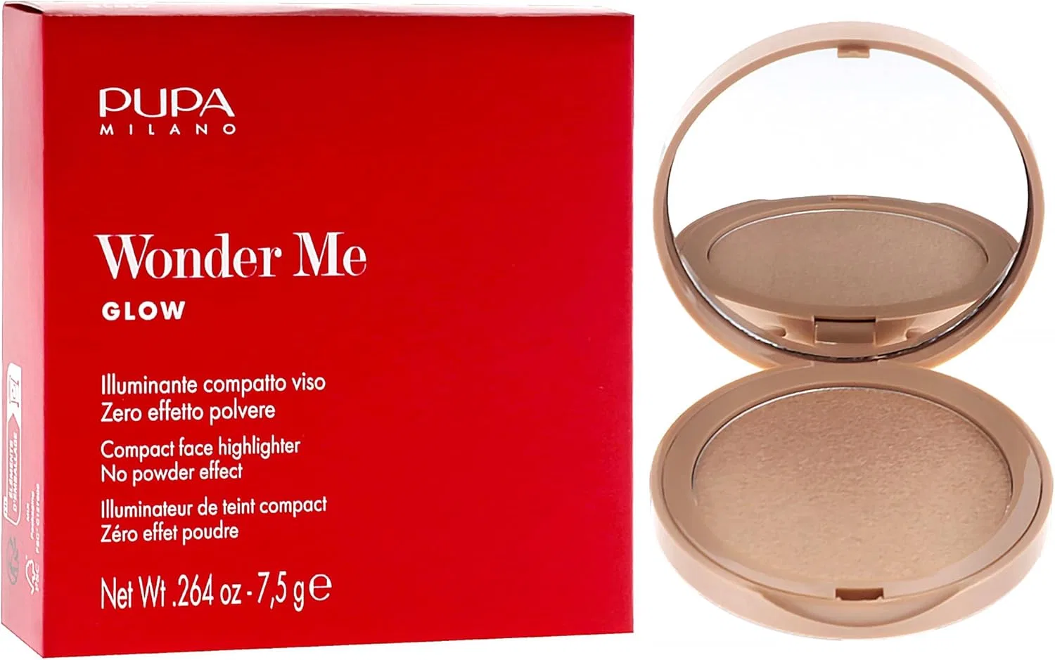 Хайлайтер Pupa Milano Wonder Me Glow 102 Solid Gold 0.5 г — фото 3