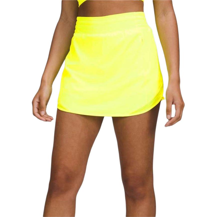 

Повседневная короткая юбка женская Lululemon, желтый/hiye