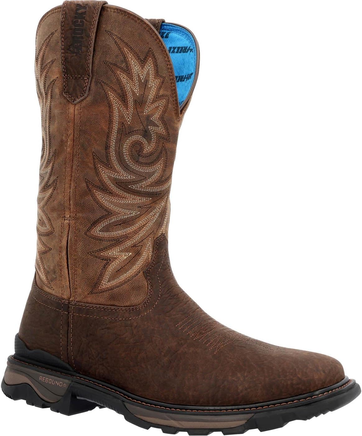 

БОТИНКИ ROCKY Carbon 6 Western на застежке, темно-коричневый