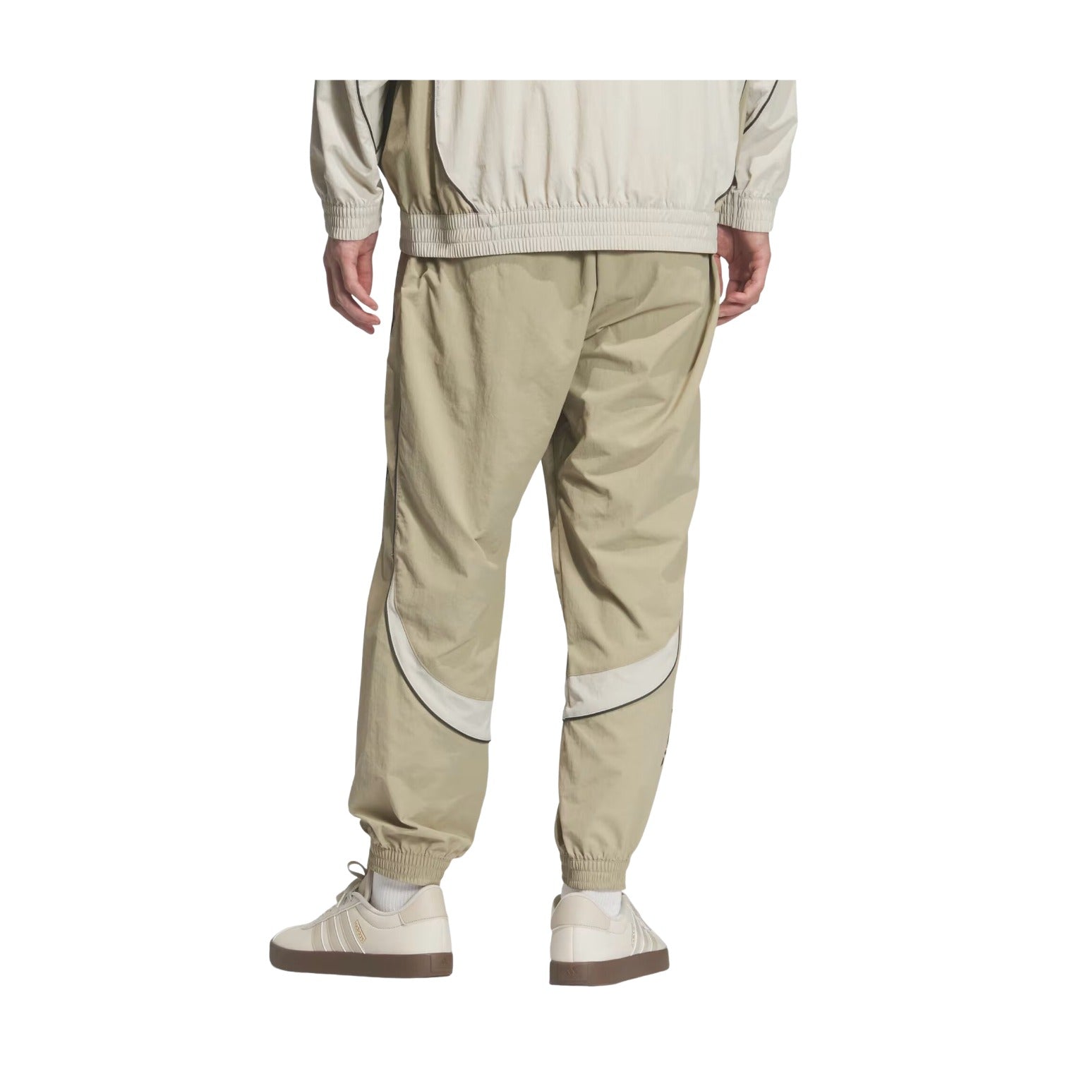 Брюки Adidas Brand Love Loose Fit Light Woven Pants 'Wonder Cargo Beige' — фото 3