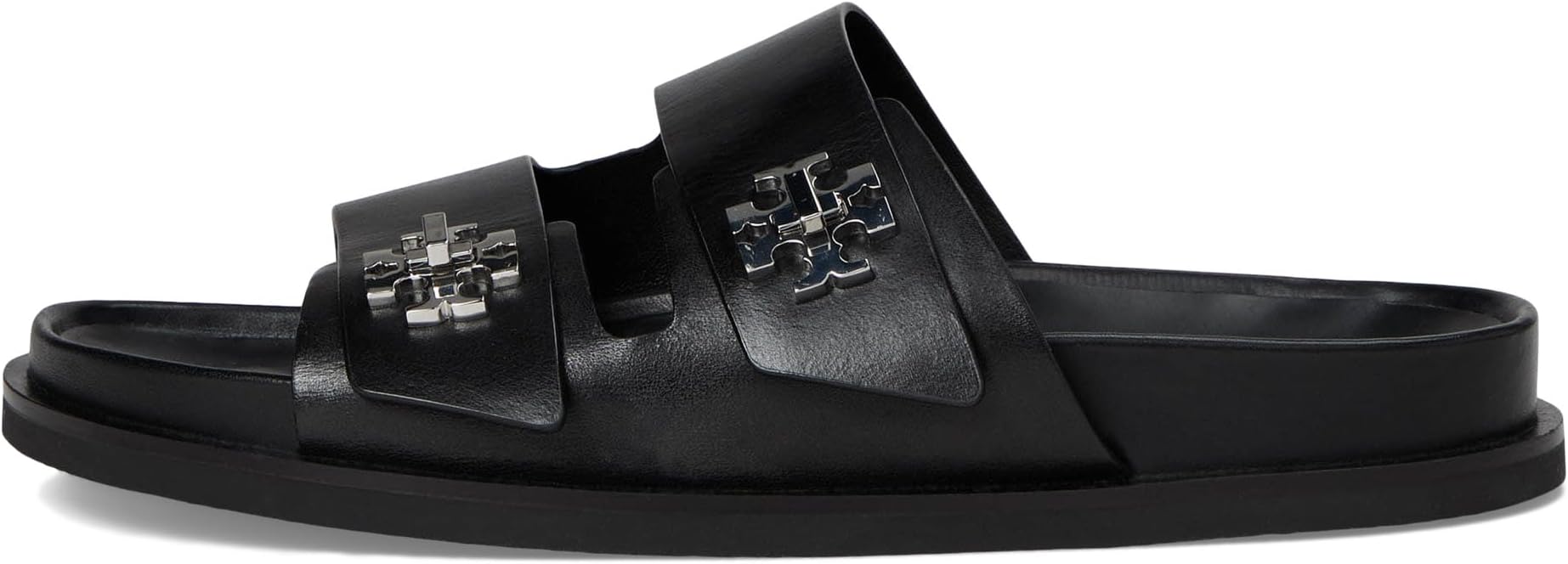 Сандалии Tory Burch T Lock Sport Slide, цвет Perfect Black — фото 4