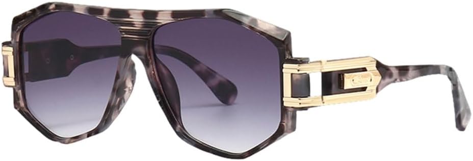 

Модные солнцезащитные очки большого размера 2027 года для мужчин, в стиле ретро и винтаж, для вождения, солнцезащитные очки для женщин с плоской верхней частью MTZJH, C5