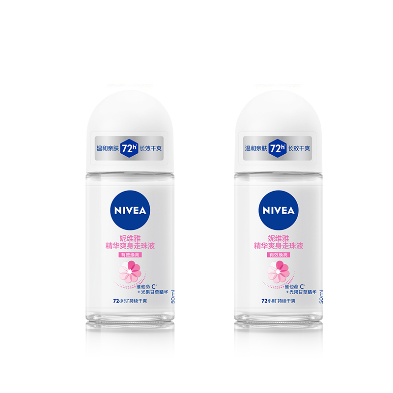 Роликовый жидкий антиперспирант serum для очищения освежающий сухой и свежий potpourri 50ml NIVEA — фото 2