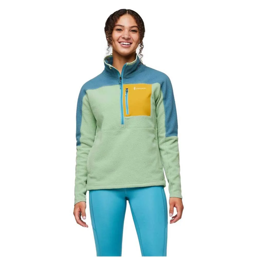 

Флис Cotopaxi Abrazo half zip, синий/зеленый