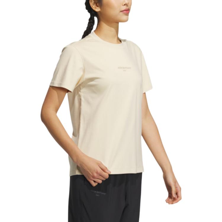 Футболки женские Sand Strata Adidas, светло-коричневый — фото 4