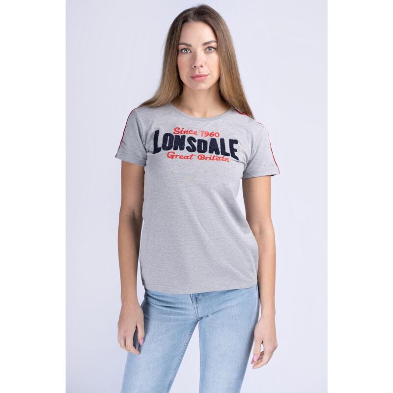 

Спортивная футболка Lonsdale, цвет grau/navyblau