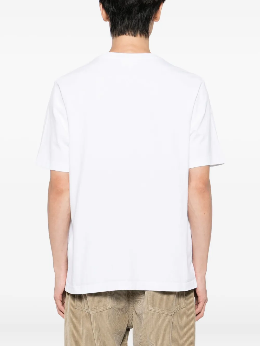

Футболка с нашивкой Maison Kitsuné, белый