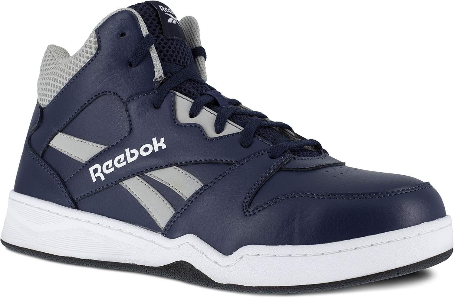 

Кроссовки Reebok Work для мужчин BB4500 High Top - статически разрядные - с композитным носком, темно-синий