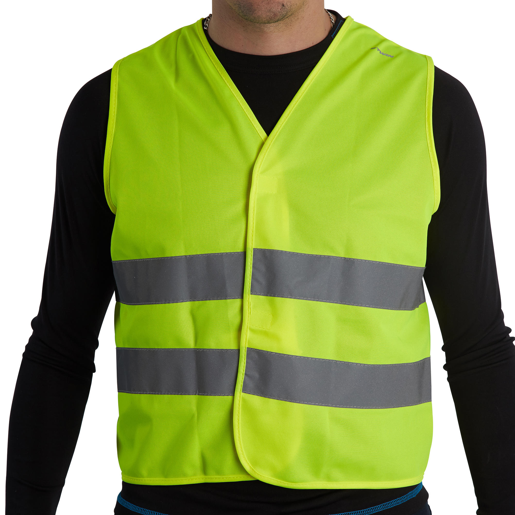 

Детский велосипедный жилет Hi-Vis - неоновый желтый Btwin