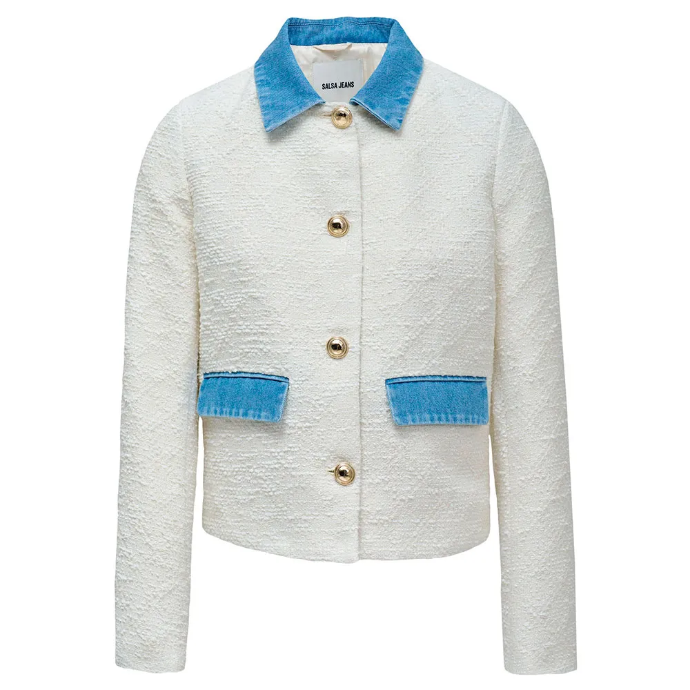 

Джинсовая куртка Salsa Jeans 21011073, бежевый
