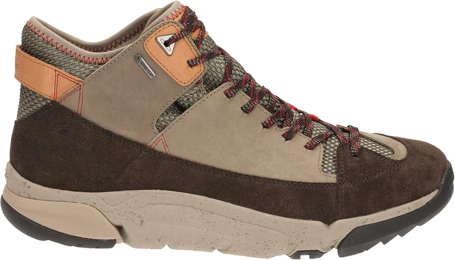Мужские ботинки Clarks Outdoor Gore-Tex Tri Outflex GTX, темно-коричневый — фото 2