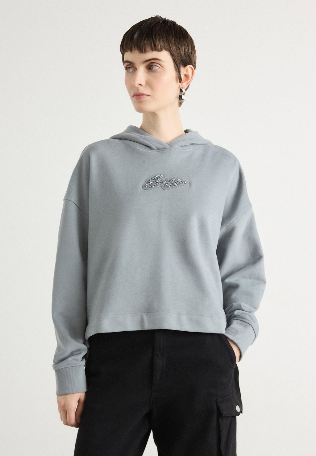 

Толстовка EBLOUSA - Hoodie BOSS, бирюзовый