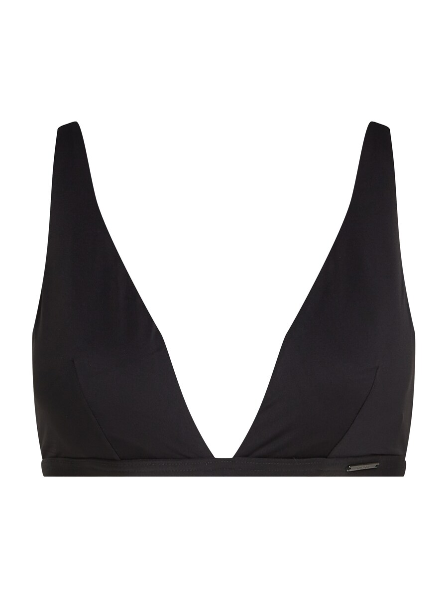 

Треугольный бикини-топ Calvin Klein Swimwear Essentials, черный