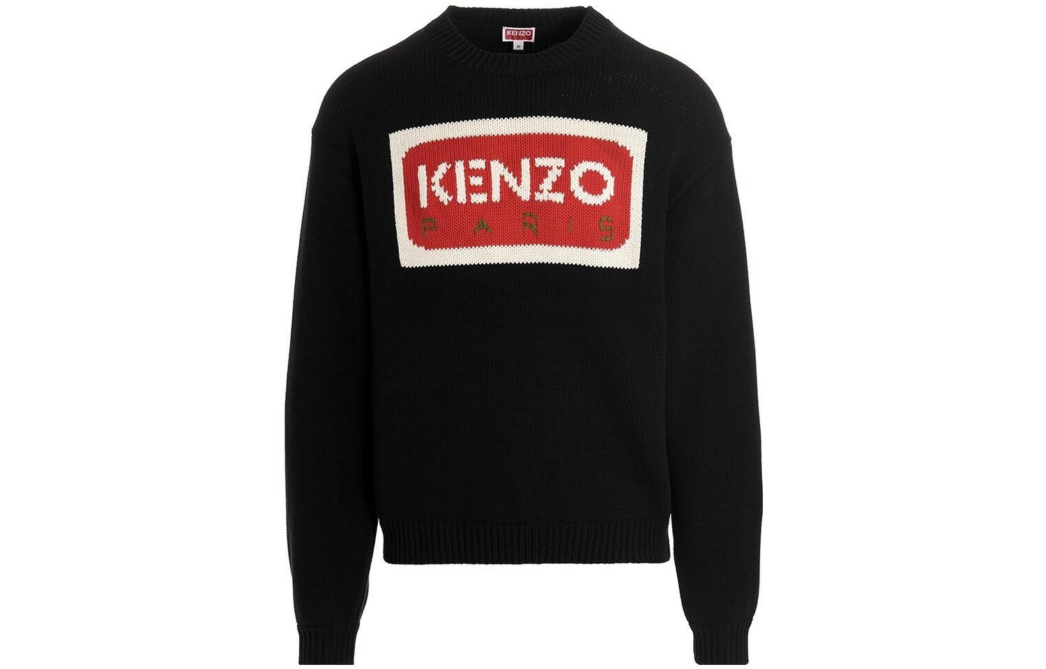 

Свитер мужской Kenzo Logo Intarsia, черный