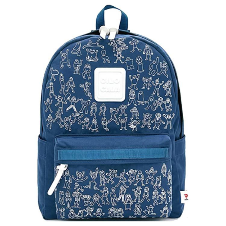 

Нейлоновый городской рюкзак для ноутбука среднего размера унисекс разноцветный CILOCALA, синий