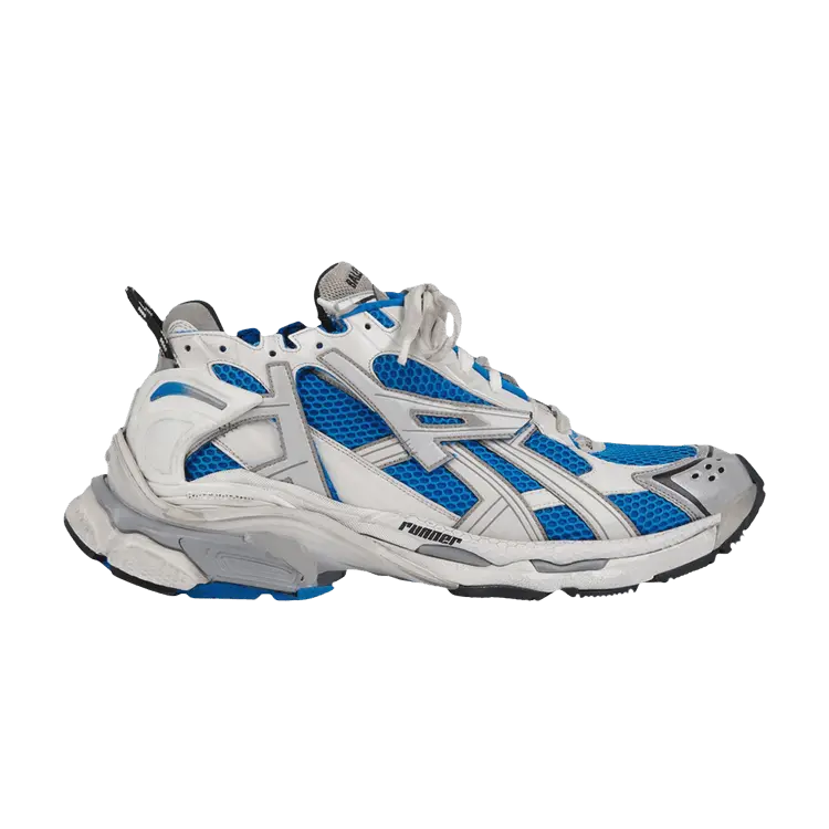 Кроссовки Balenciaga Wmns Runner Sneaker Navy Grey, синий