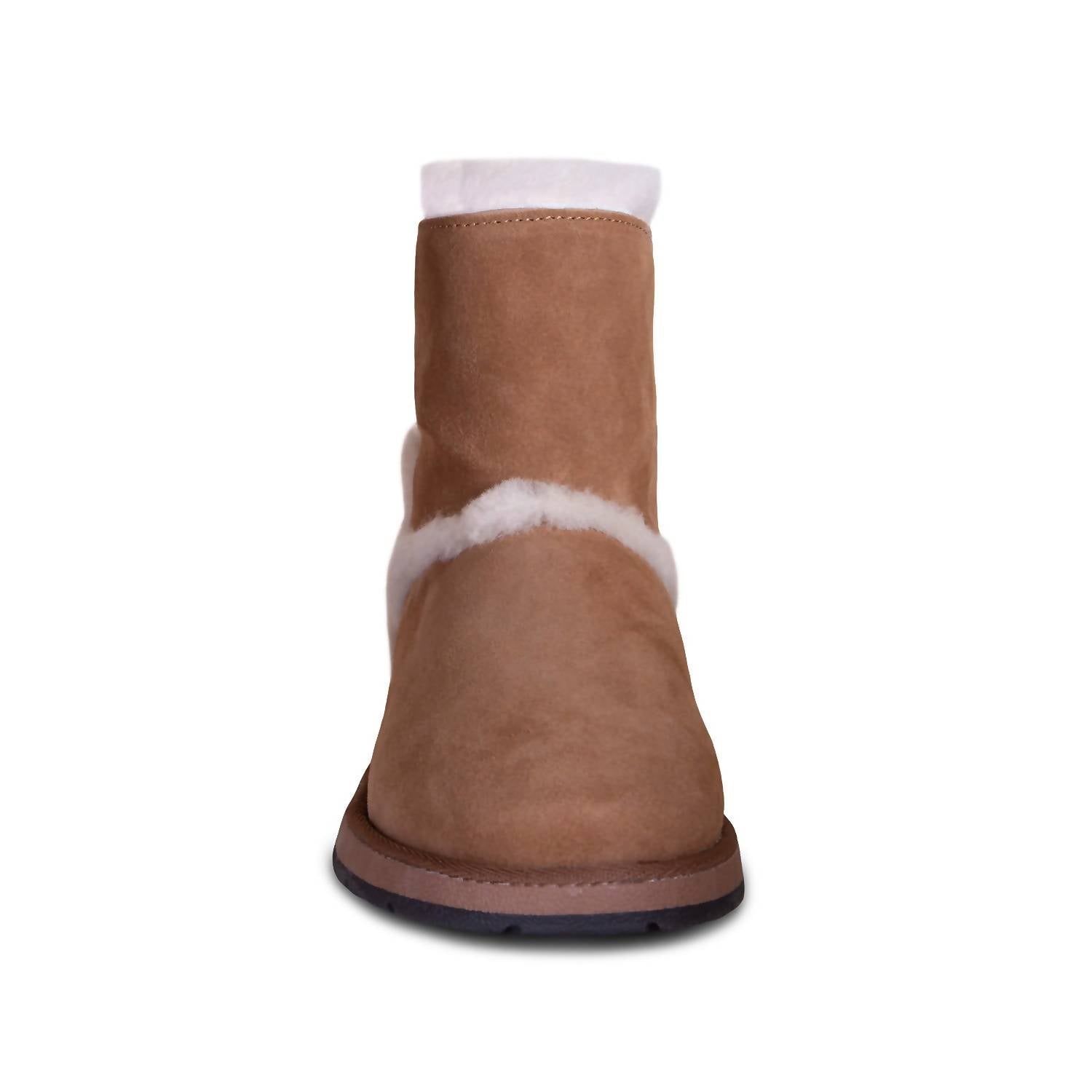 Женские сапоги Mia из овчины каштанового цвета CLOUD NINE, цвет chestnut — фото 4