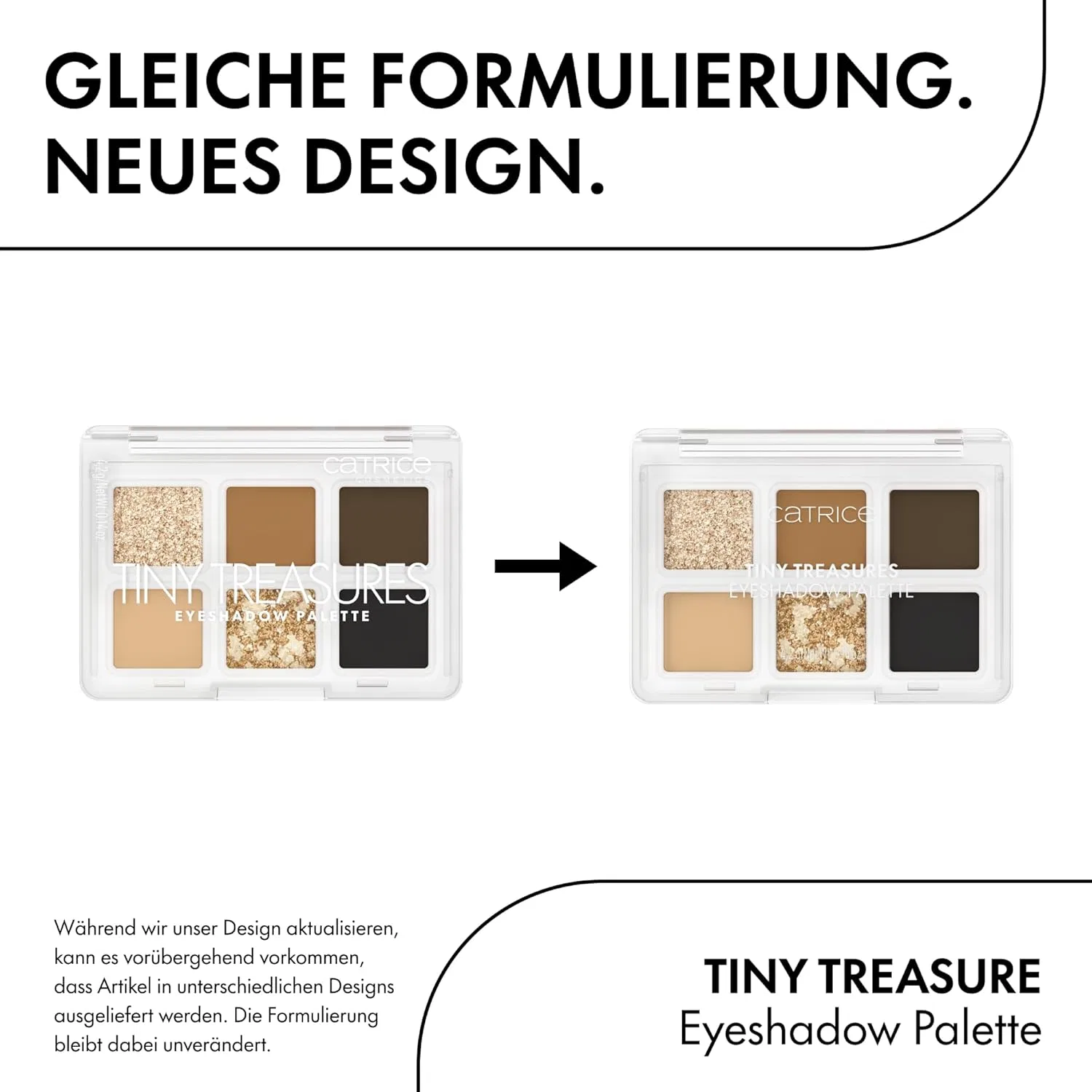 Палетка теней для век «Tiny Treasures Eyeshadow Palette» от Catrice Catrice, 010 Everyday Essentials — фото 3