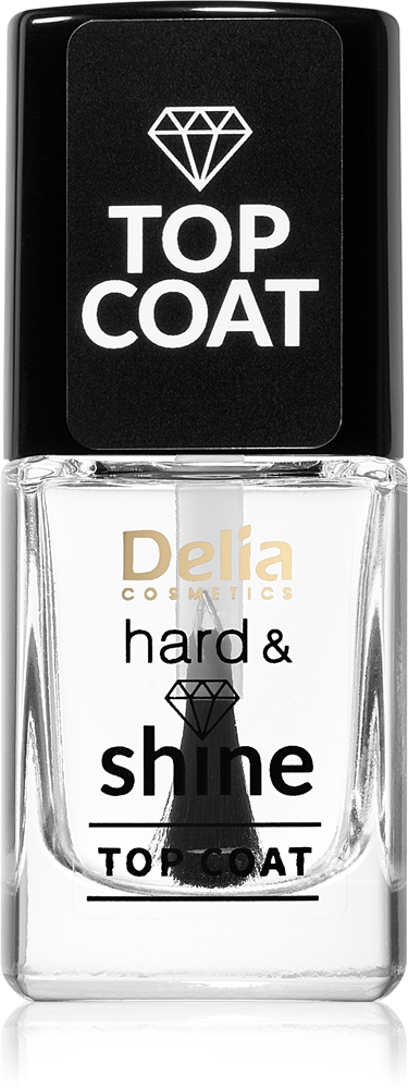 

Прочный и блестящий верхний слой лака для ногтей Delia Cosmetics, 11 мл