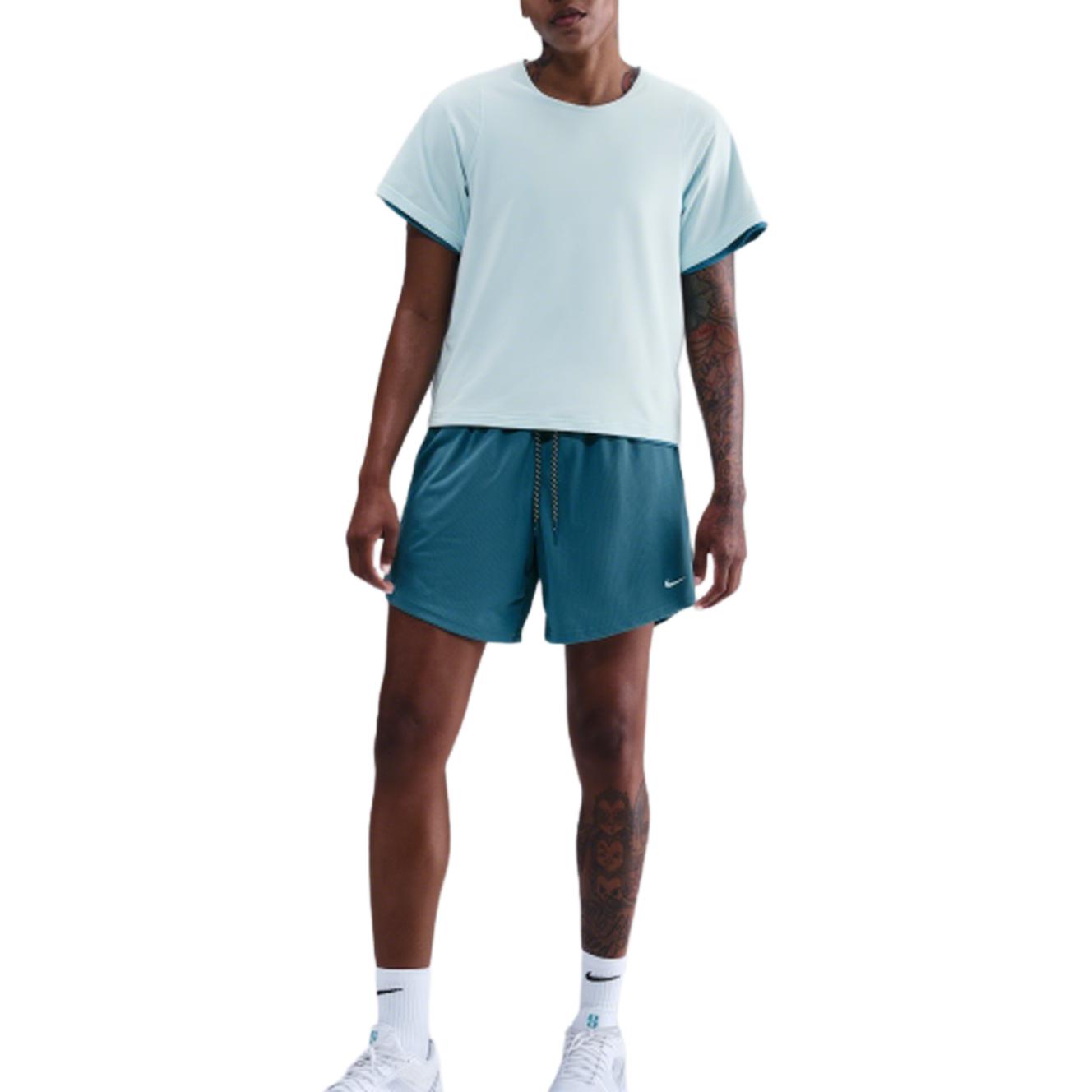 Женские шорты для баскетбола dri fit sabrina Nike, синий — фото 2