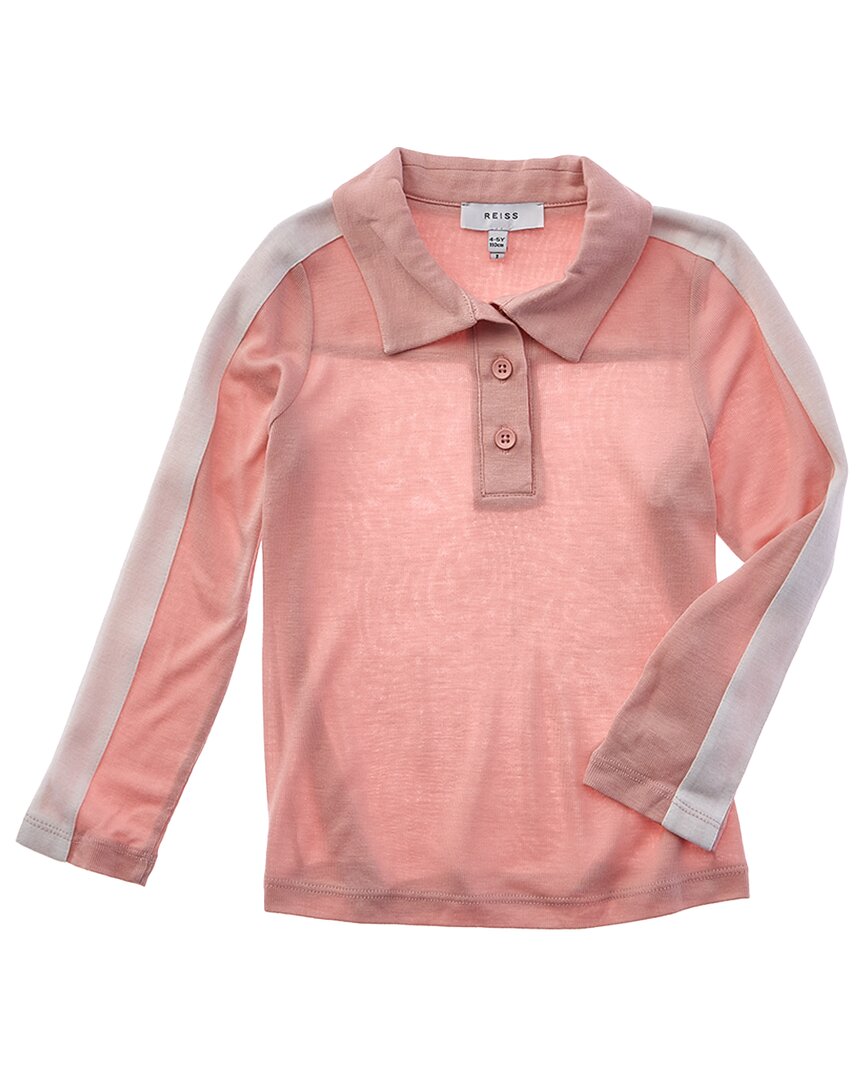 

Reiss Индия Цветной блок Топ, Blush