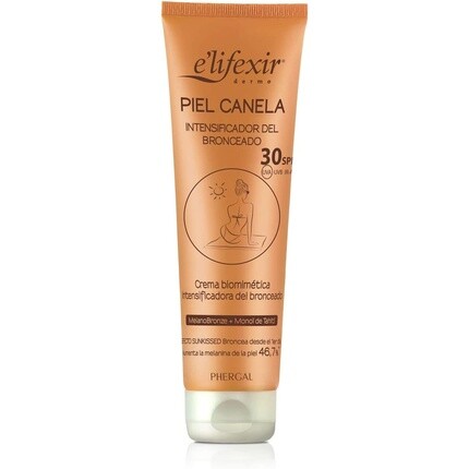 

Elifexir Piel Canela Крем для загара и автозагара для лица с защитой от солнца Spf30 150 мл, E'Lifexir