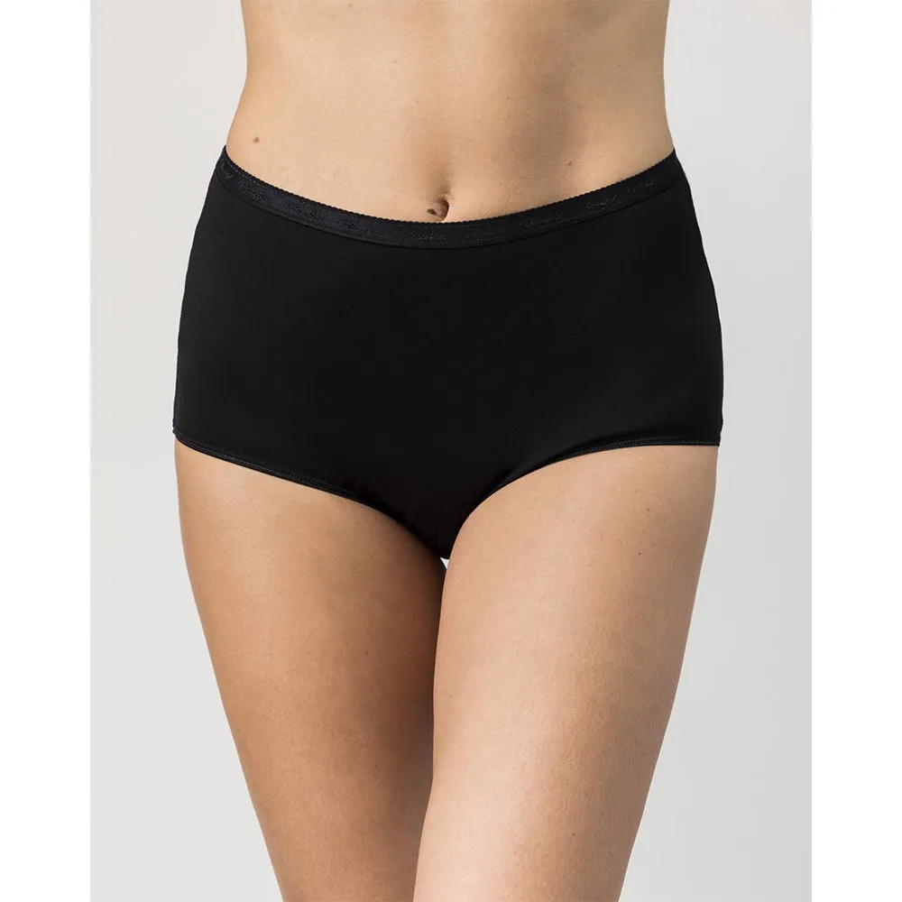 

Трусы Playtex Maxi Organic Cotton High waist 2 units, черный