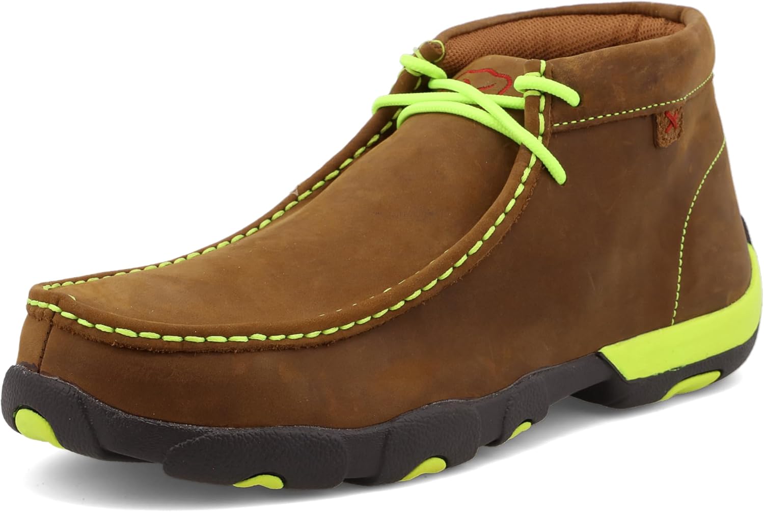 

Twisted X Мужские ботинки Chukka с металлическим носком для вождения, желтый