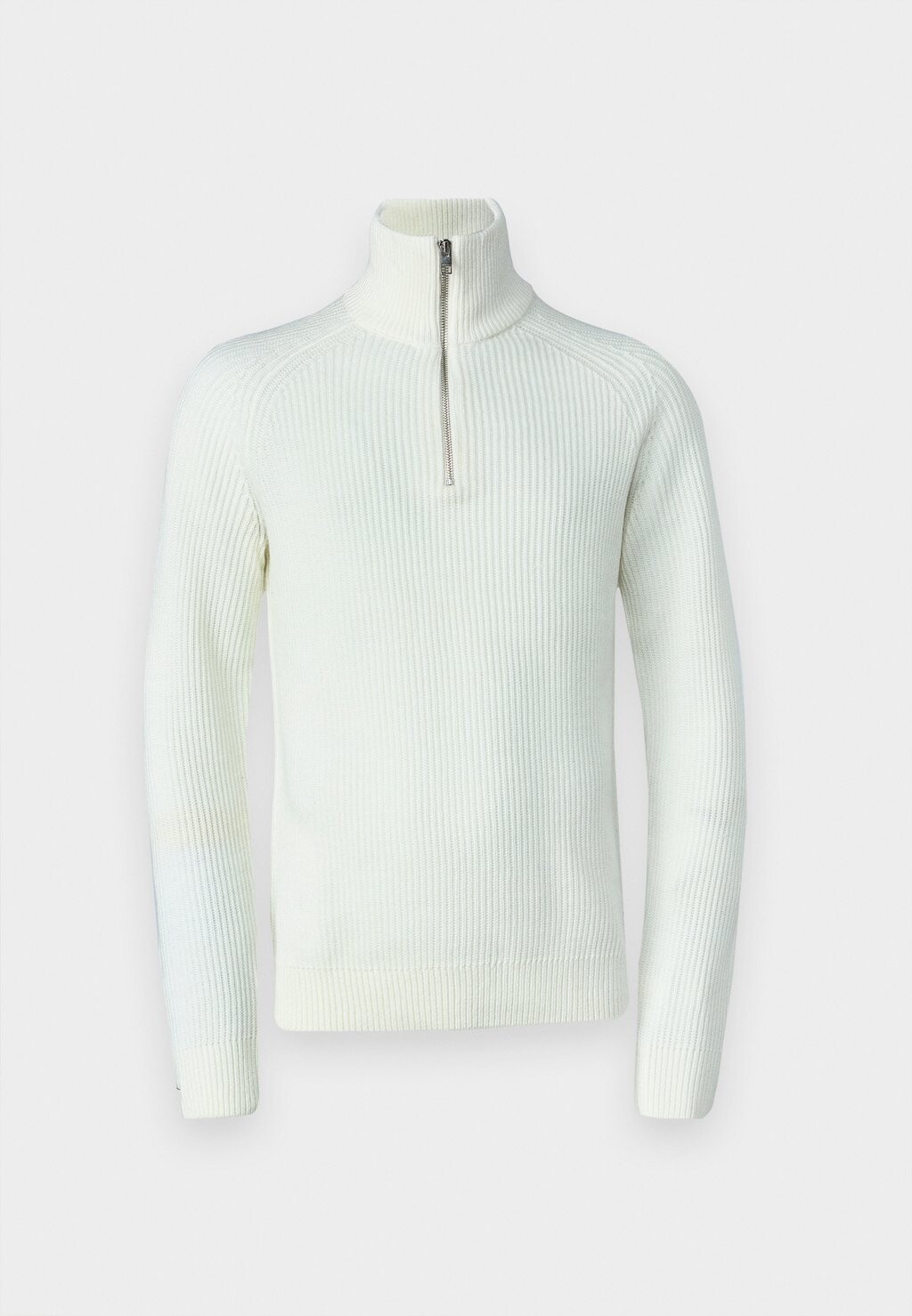 

Джемпер JJPANNEL HALF ZIP Jack & Jones, белый