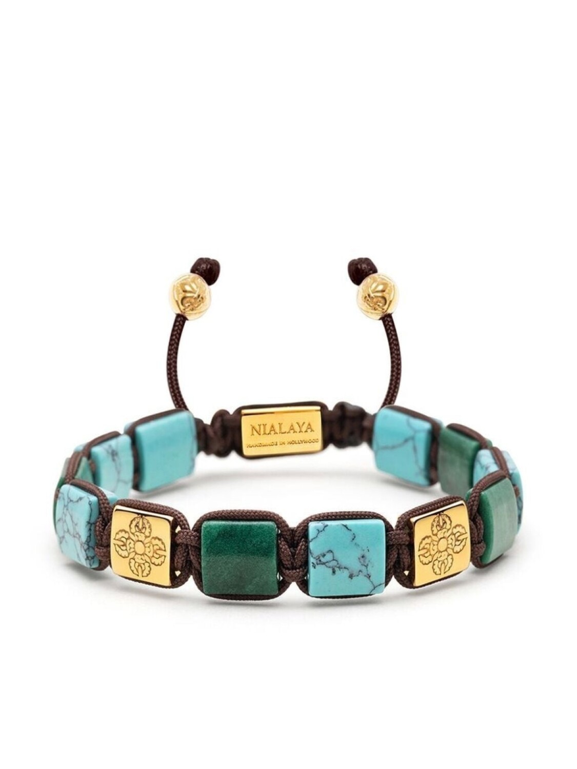 

Браслет The Dorje Flatbread Nialaya Jewelry, синий