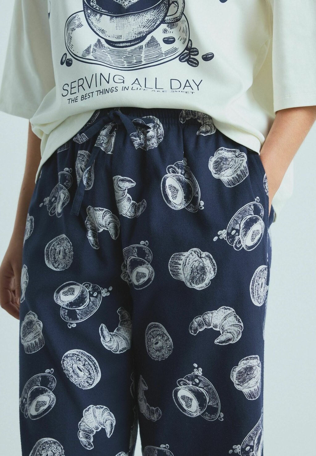 

Пижама TALL FIT SHORT SLEEVE Next, синий