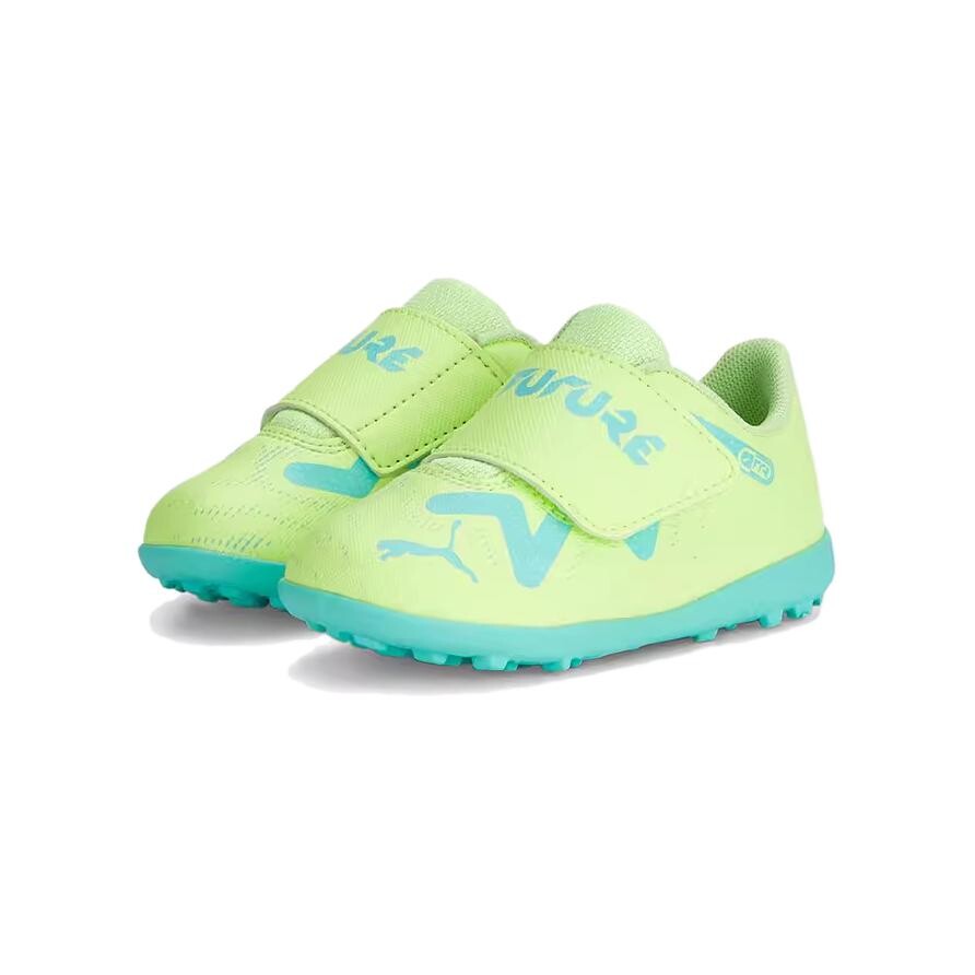 Кроссовки Puma FUTURE Play TT Toddler Shoes TD Low-top Green, зеленый — фото 4