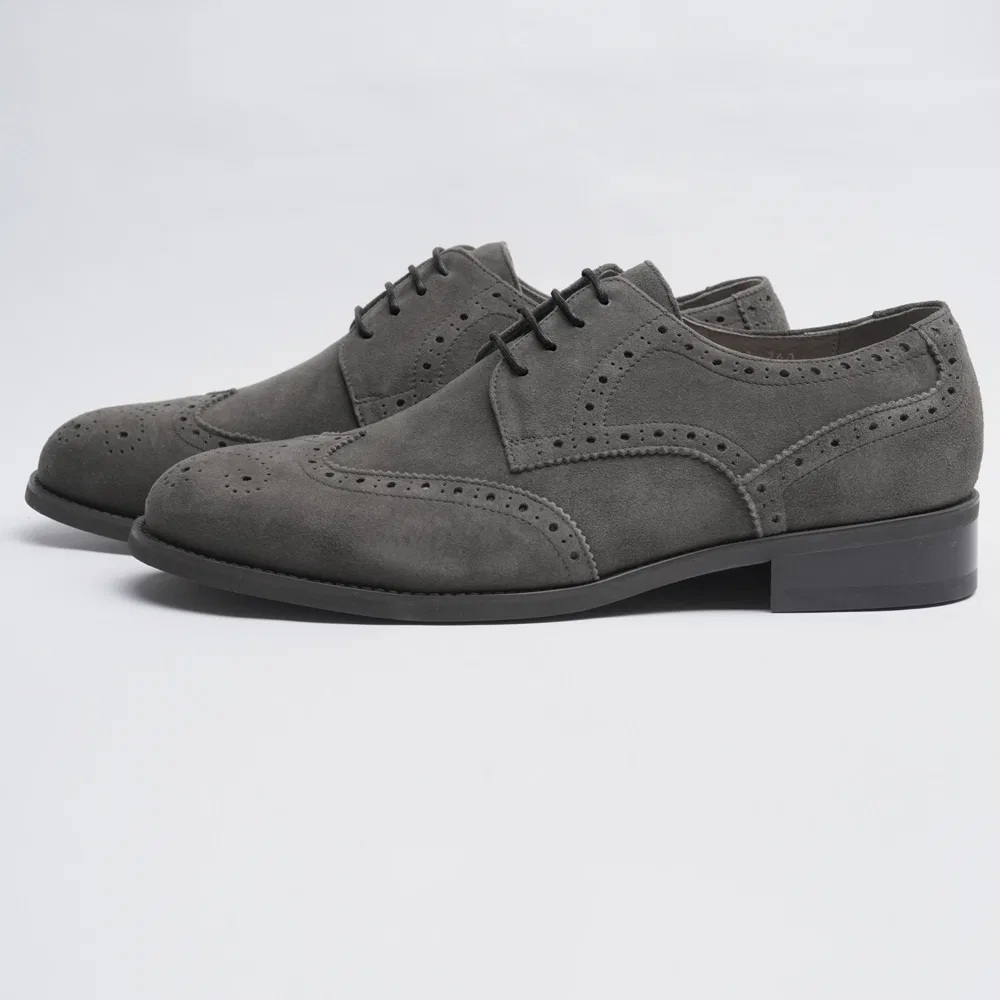 Мужские замшевые дерби Grover Wingtip от Flap'F