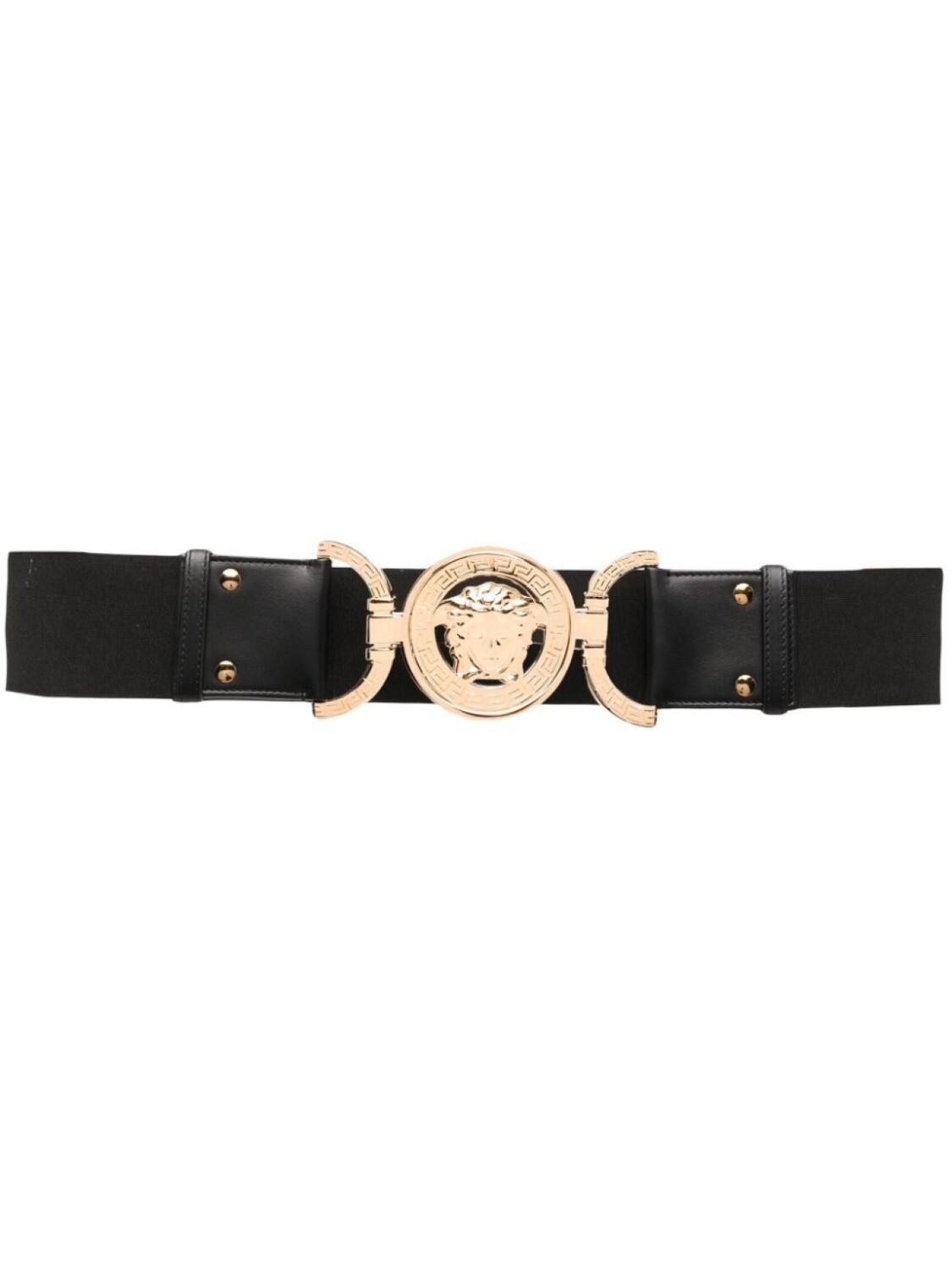 

Ремень женский Versace Medusa '95 с пряжкой - головой Медузы, черный