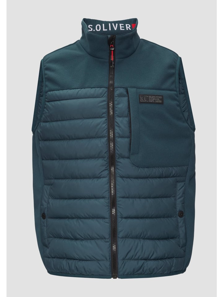 

s.Oliver Жилет для активного отдыха в 5785_petrol