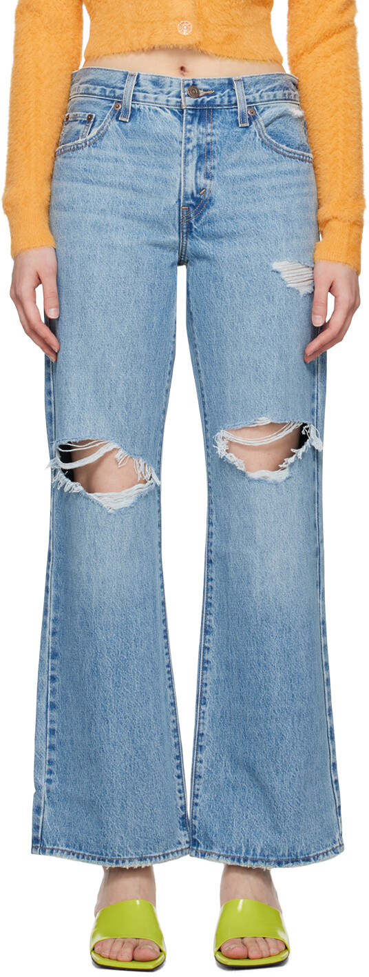 

Синие мешковатые джинсы Bootcut Levi's
