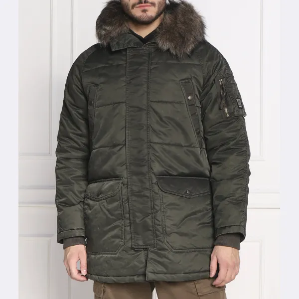 

Куртка стандартного кроя Superdry, зеленый