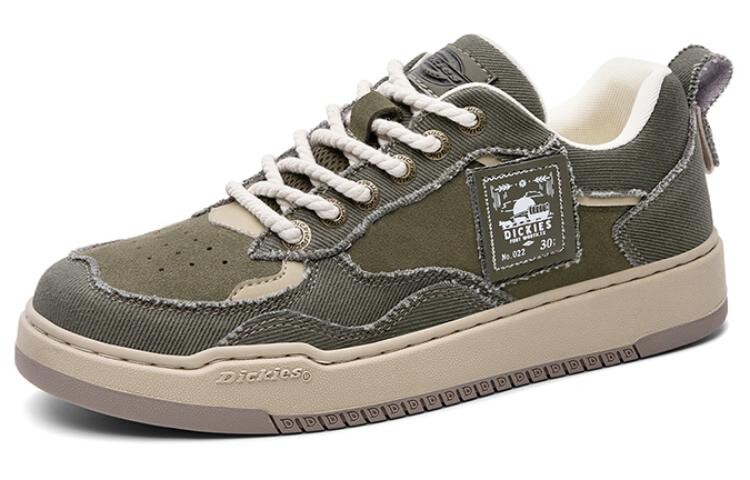 

Кроссовки Dickies Skateboarding Shoes Men Low-top Army Green, хаки