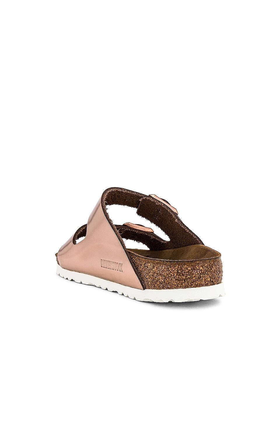 Сандалии BIRKENSTOCK Arizona Soft Footbed, цвет Metallic Copper — фото 3