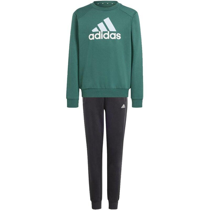 

Детский спортивный костюм Essentials Big Logo Adidas, цвет cgreen