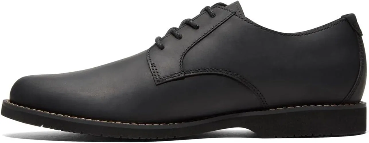 Мужские кожаные ботинки на шнуровке Timberland Woodhull Lace Up TB 0A2CWA 001, черные — фото 4