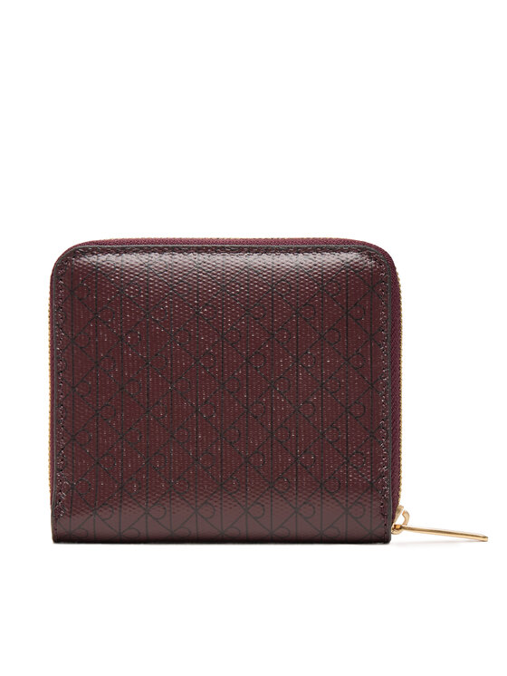 

Маленький женский кошелек Emblem Aop Square Zip Around LV04F1089G Calvin Klein, красный