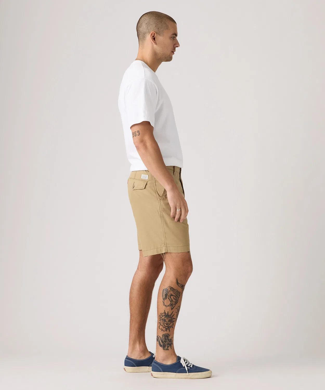 Шорты Levi's XX Authentic бежевые — фото 3
