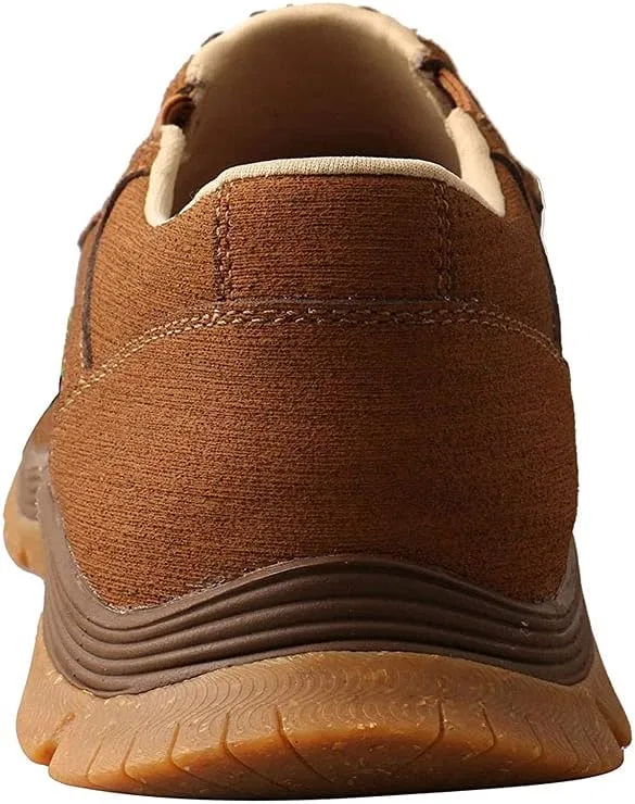 Мужские слипоны Twisted X с косым носком и технологией CellSole Comfort, Clay And Cocoa — фото 4
