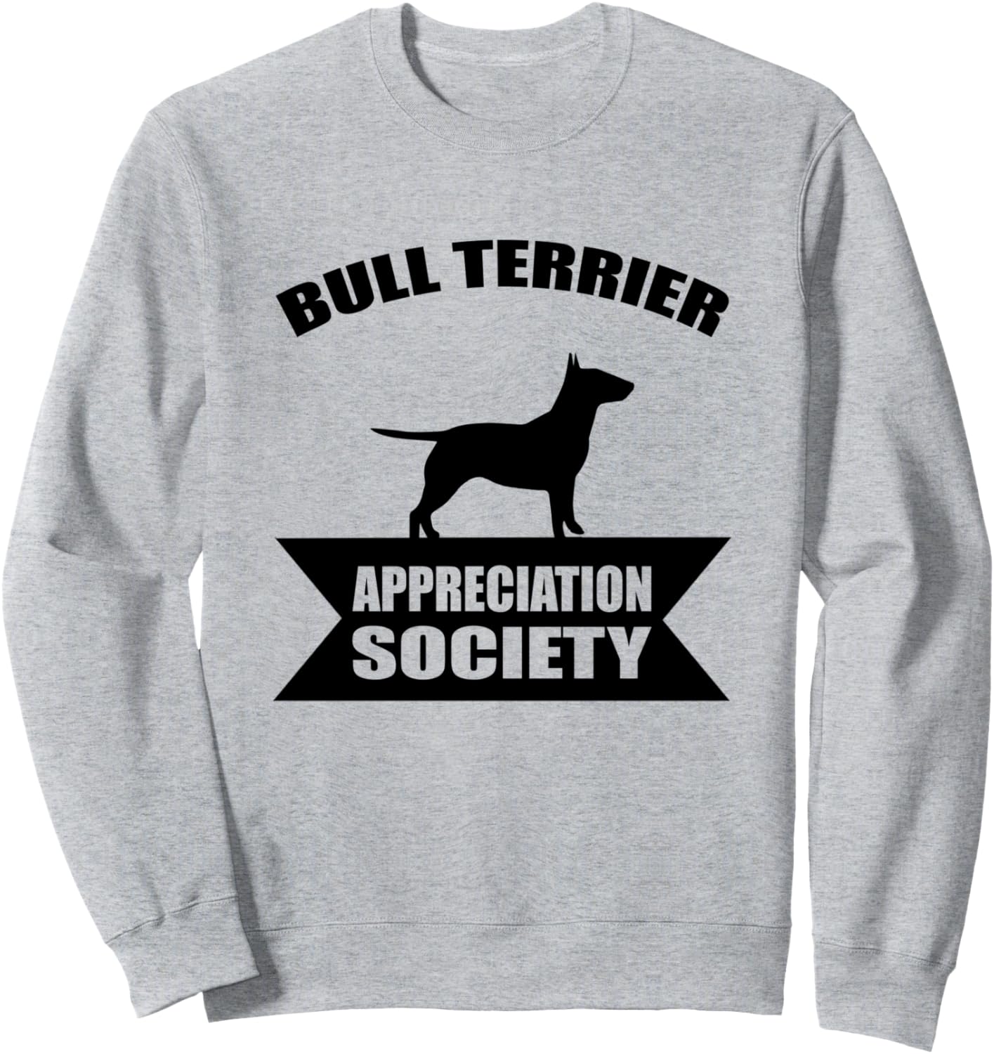 

Толстовка с изображением бультерьера Bull Terrier Dog, серый