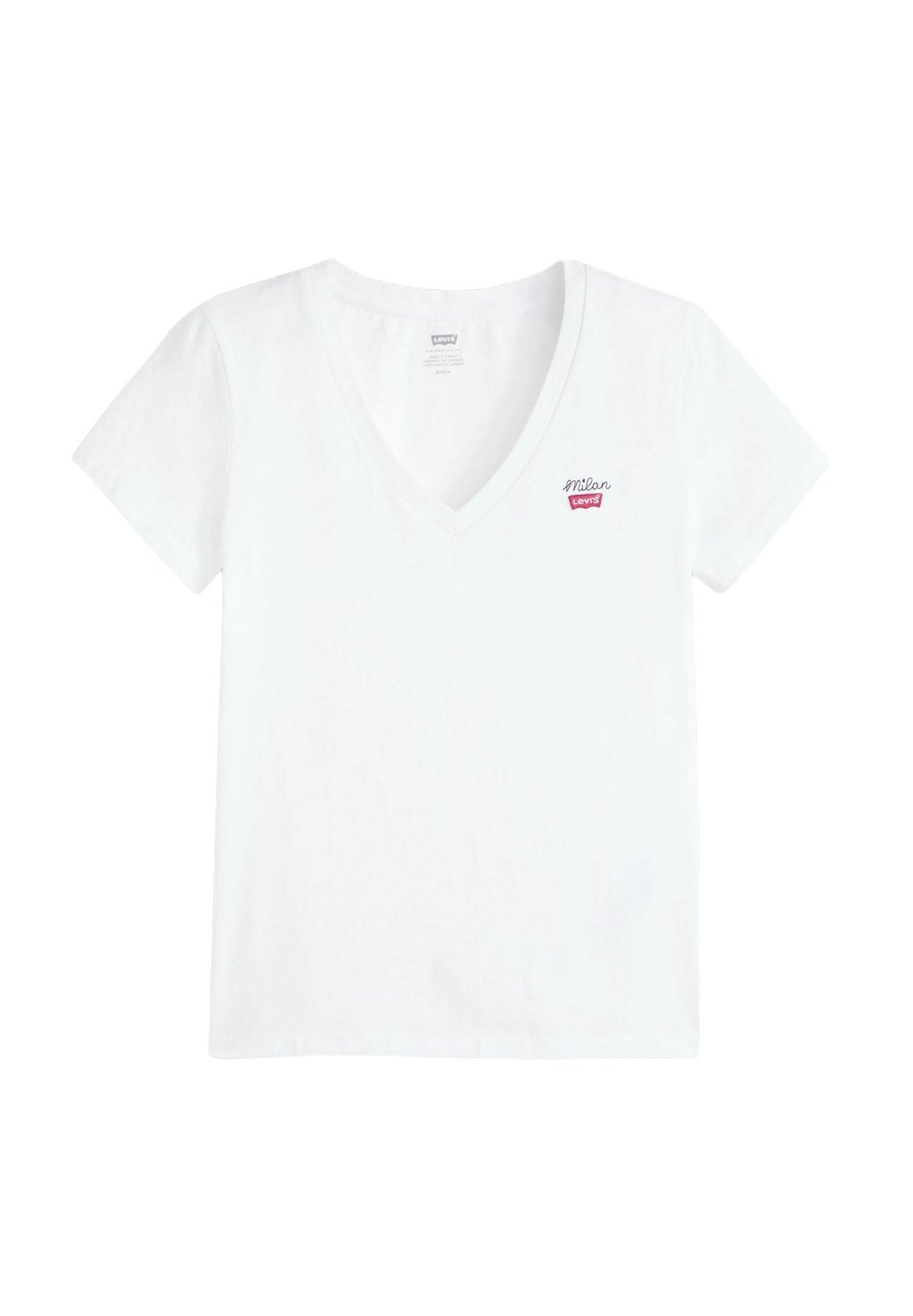 

Базовая футболка PERFECT VNECK Levi's, белый