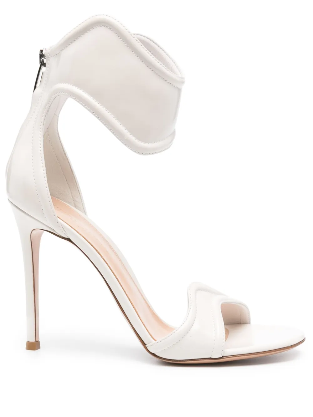 Босоножки Lucrezia 110 Gianvito Rossi, белый