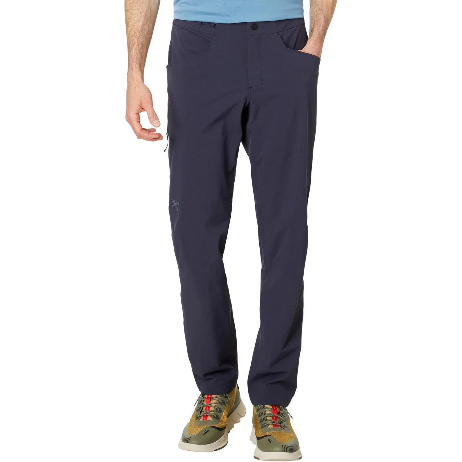 Брюки мужские Konseal Casual прямого кроя Arcteryx, Black Sapphire/Black Sapphire