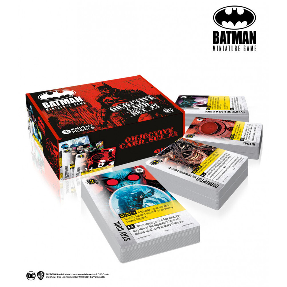 

Миниатюра Knight Models Batman Miniature Game: Objective Card Set 2